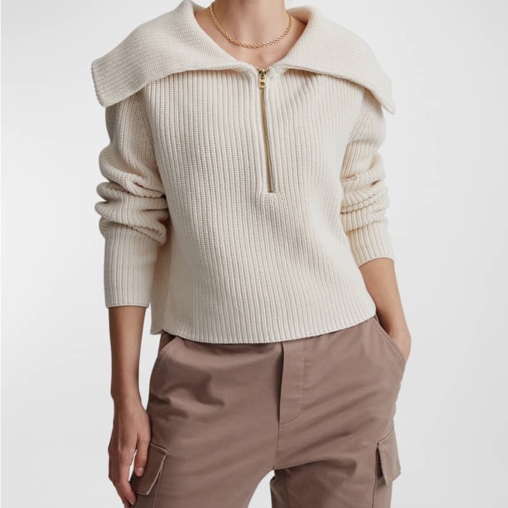Varley Elise Half-Zip Sweater - Small